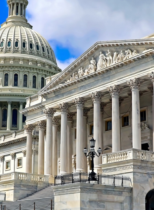 US Capitol Building in Washington DC By Jim Glab